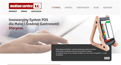 Desktop Screenshot of medium-service.pl